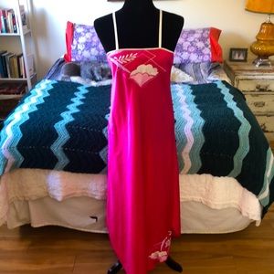 Vintage 1970’s does 1940’s night gown with matching robe